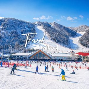 《韓國釜山5日 》聖誕跨年滑雪趣｜早去晚回 × 不走人蔘保肝 × 伊甸園滑雪 × 海東龍宮寺 × 韓服體驗