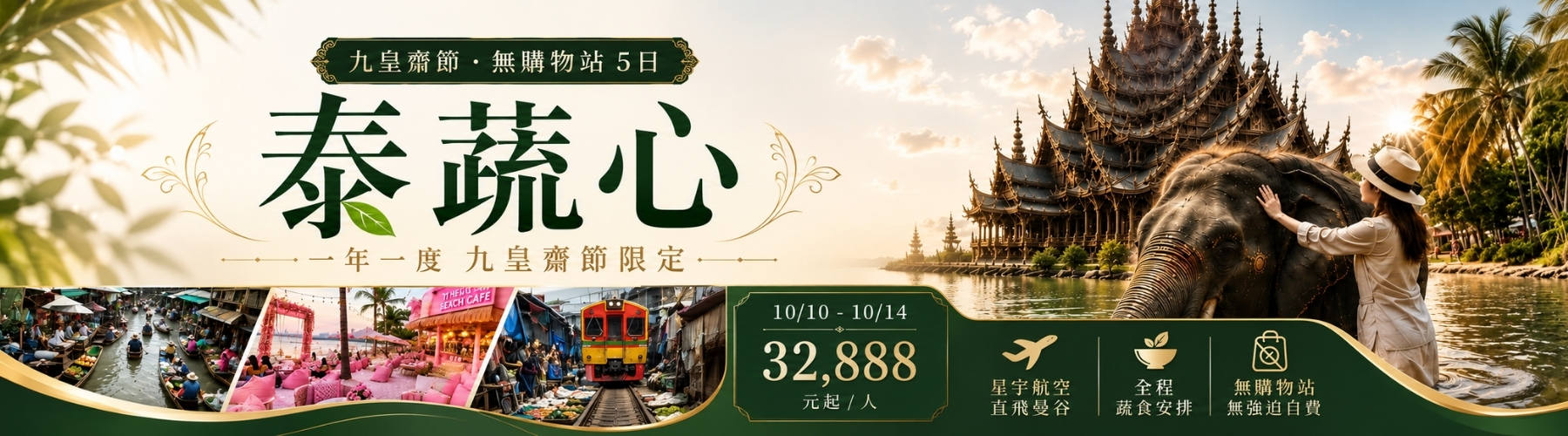 曼谷蔬食旅遊